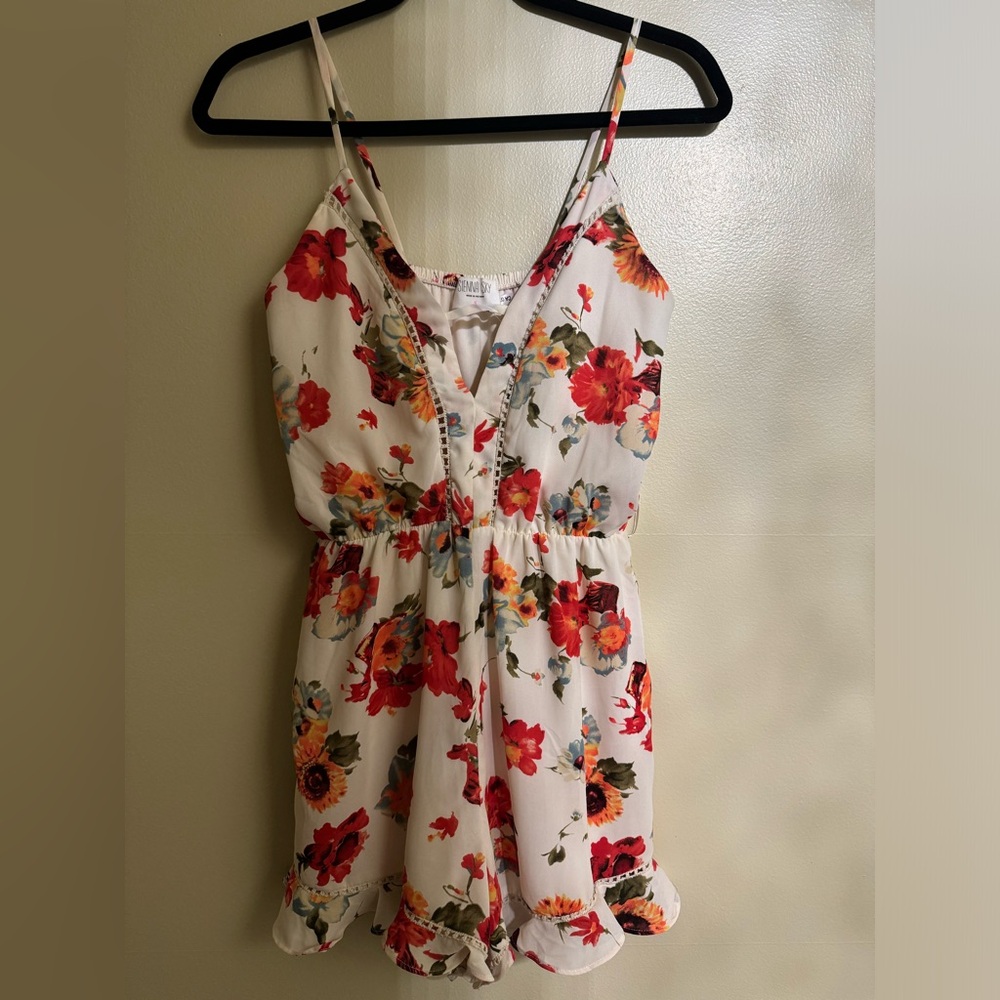 Sienna Sky Floral Romper